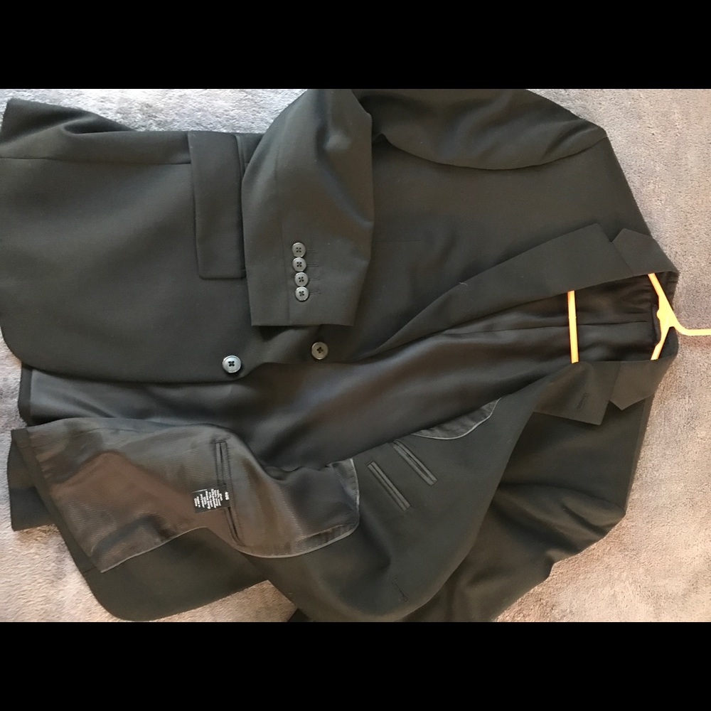 Bar III men's blazer in black. New never warn.
